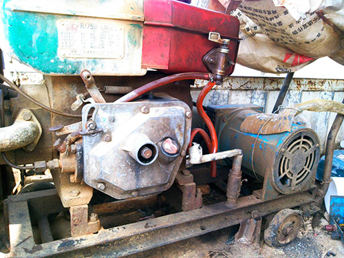 科尔沁右翼前单杠柴油机发电机出租